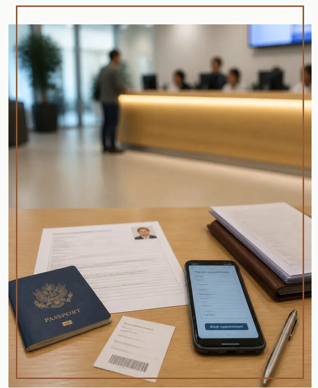 Запись в визовый центр в Канске для подачи документов