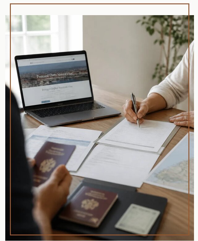 Оформление Digital Nomad и ВНЖ Португалии в Канске