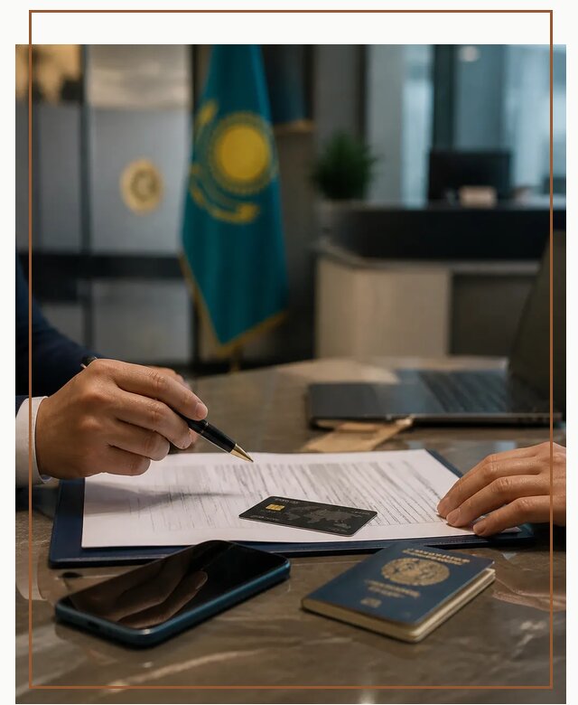 Открытие счета и банковской карты в Казахстане в Канске